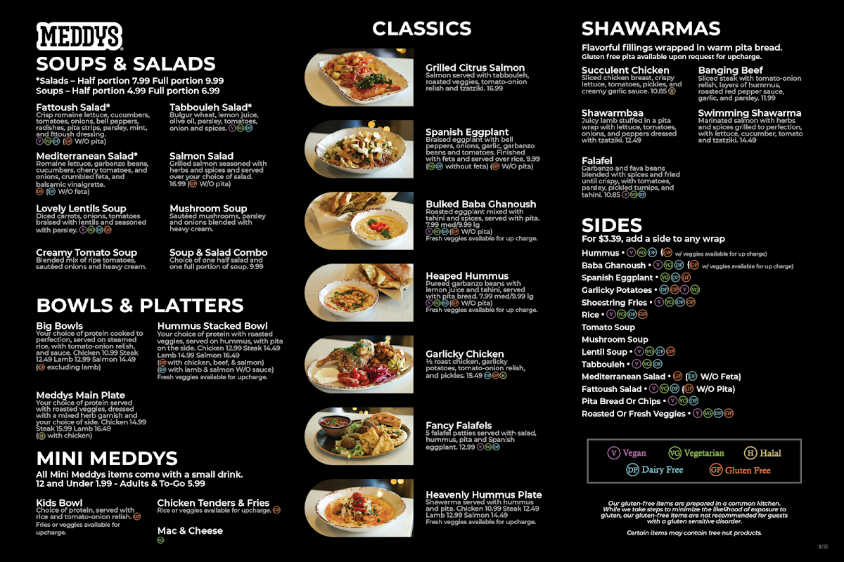 Meddys Menu - Image 1